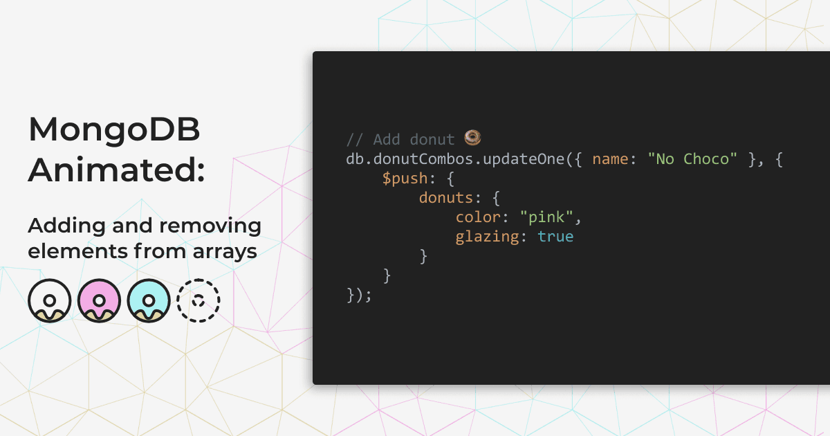 MongoDB Animated: Adding and removing elements from arrays